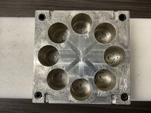 injection mold cavity after 3-1